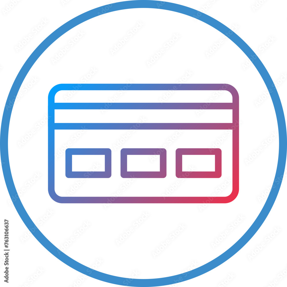 Credit Card Icon Style