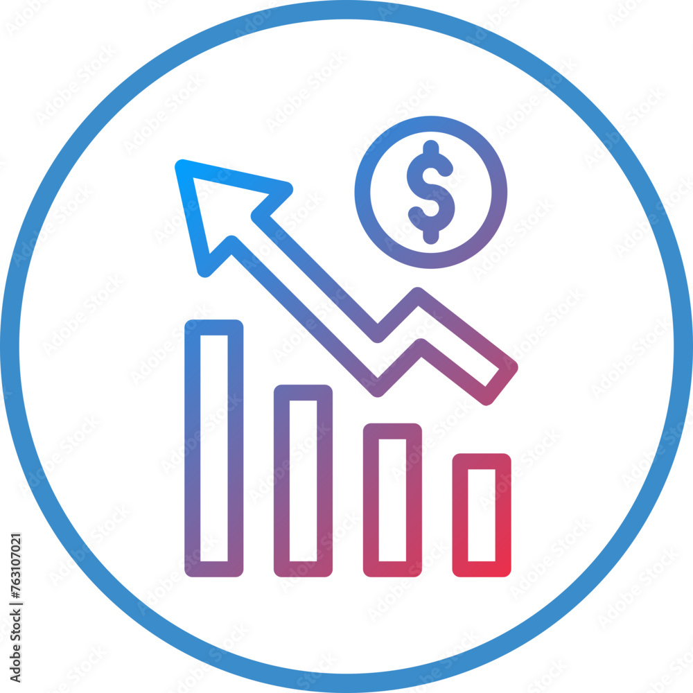 Growth Icon Style Growth Icon Style