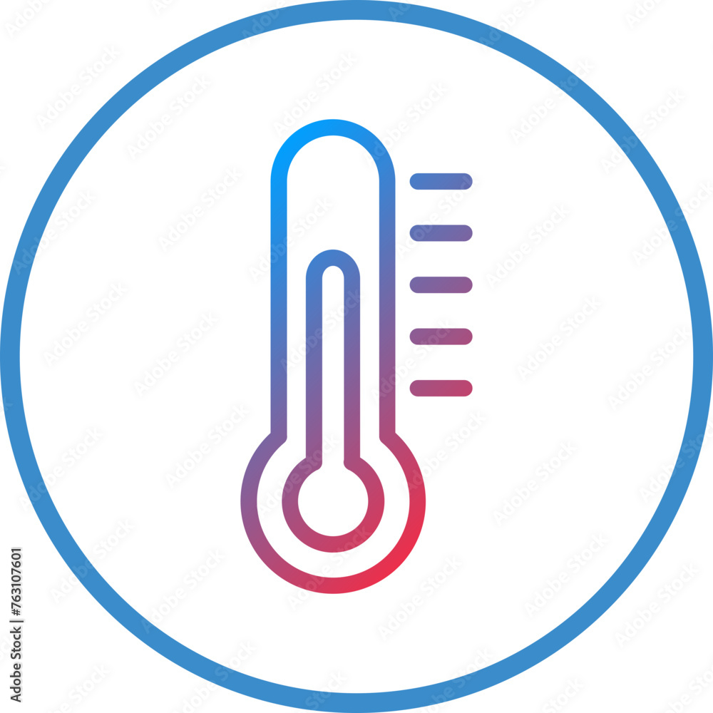 Thermometer Icon Style Thermometer Icon Style