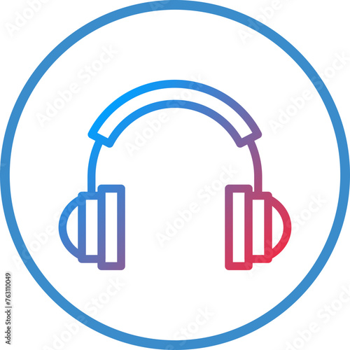 Earmuffs Icon Style