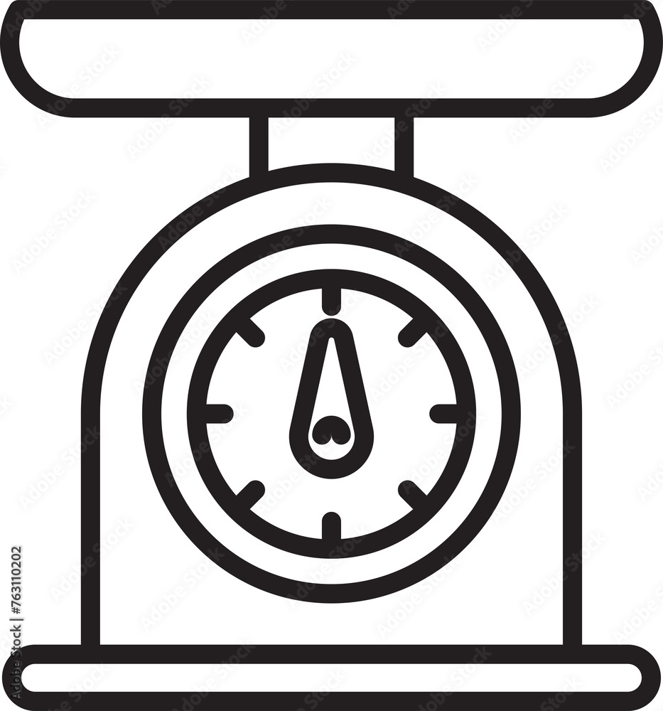 Weight Scale Icon Weight Scale Icon