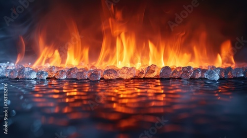 bio ethanol fireplace photo