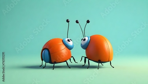 A beautiful and Tiny bug