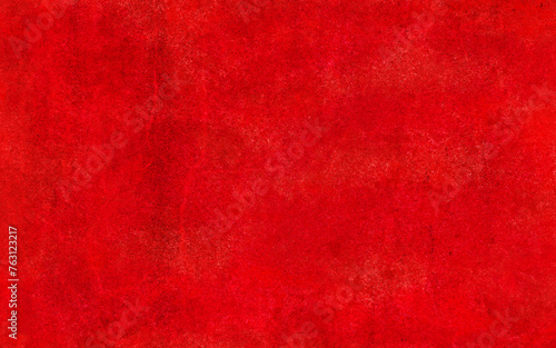 赤い色のグランジがある風化した壁の背景