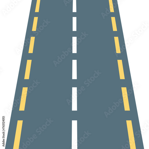 Highway icon which can easily edit and modify