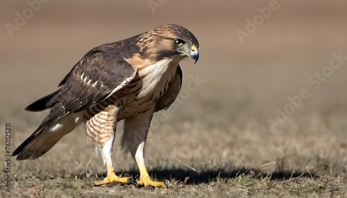 A Hawk With Its Prey Clutched Tightly In Its Talon Upscaled 3