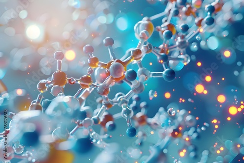 Advances in Antiviral Drug Development: A Futuristic Vision of Molecular Models in Lab Research photo
