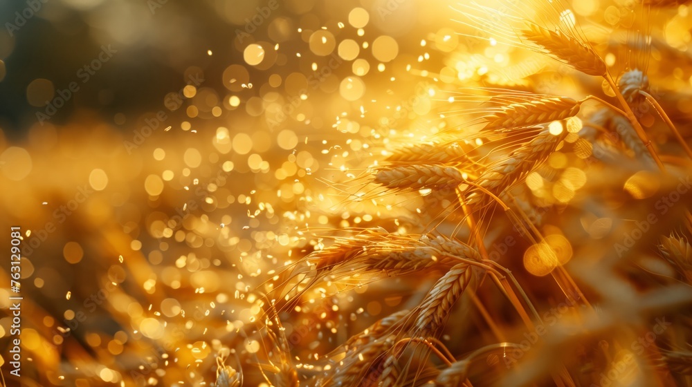 Golden ears of oat on the field. Golden ears of oat on the field.