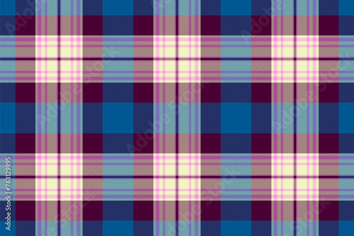 Texture vector plaid of tartan seamless check with a pattern background textile fabric.