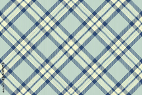 Tartan background vector of seamless fabric check with a pattern plaid textile texture.