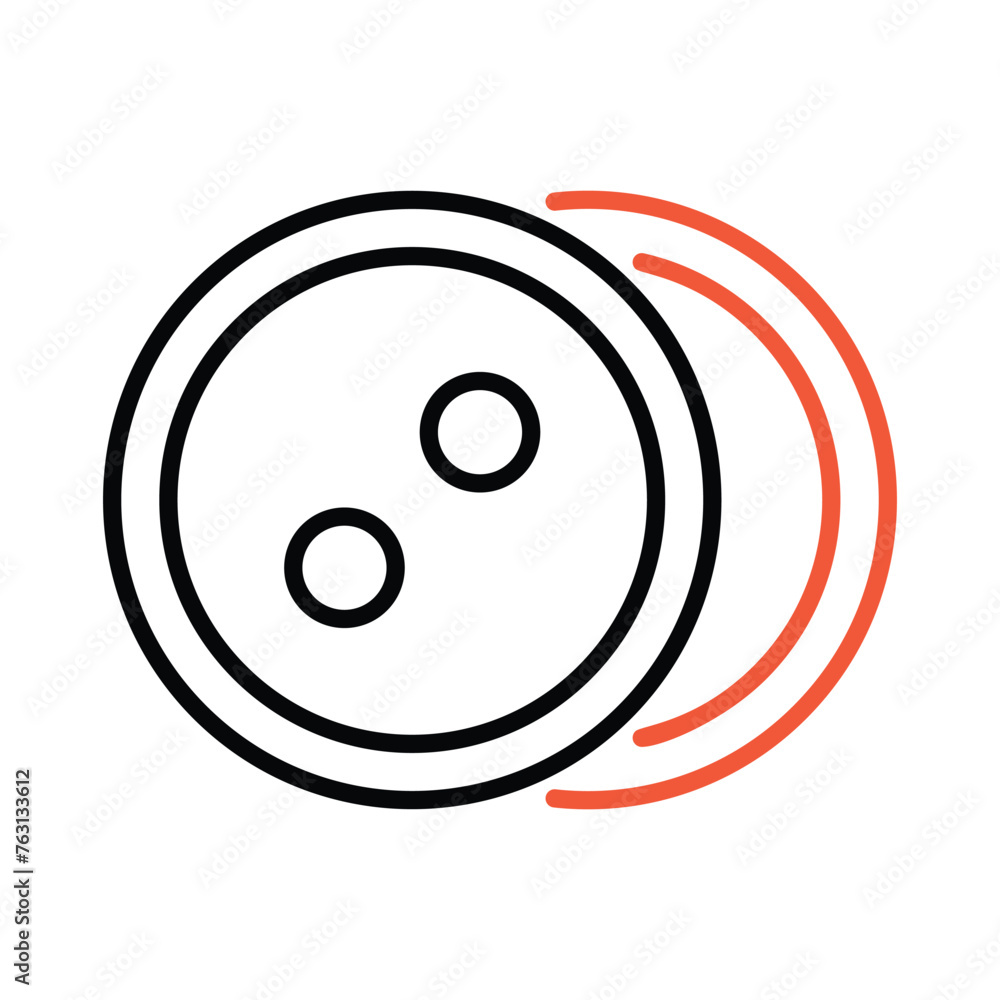 Buttons icon editable stock vector illustration Buttons icon editable stock vector illustration