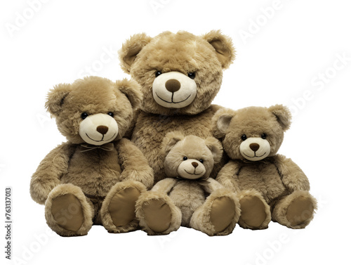 a group of teddy bears