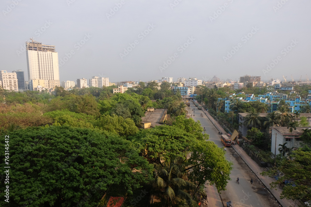 The vegetation of Chittagong city is decreasing day by day. Building construction is increasing. The balance of the environment is losing. The construction of houses is increasing by cutting mountains