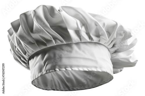 White chef's hat, cut out - stock png.