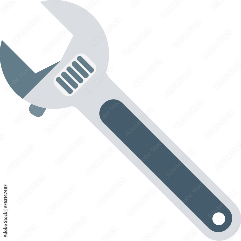 Wrench Vector Icon easily modified Wrench Vector Icon easily modified