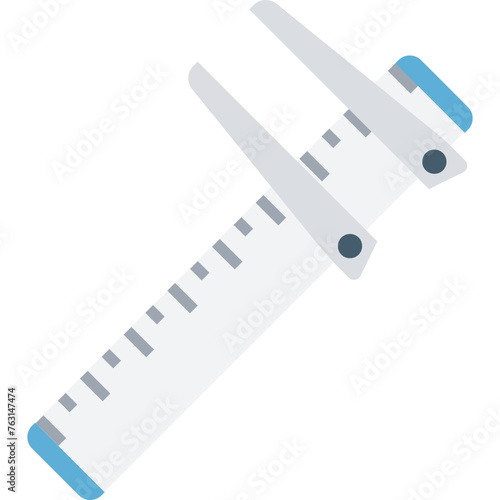 Vernier Vector Icon easily modified