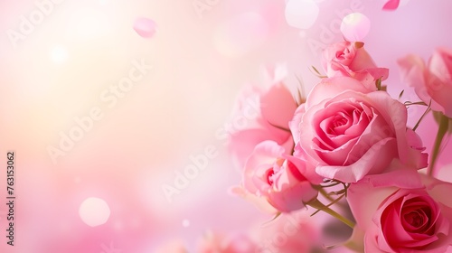 Mother s Day background with copy space  illustrated design