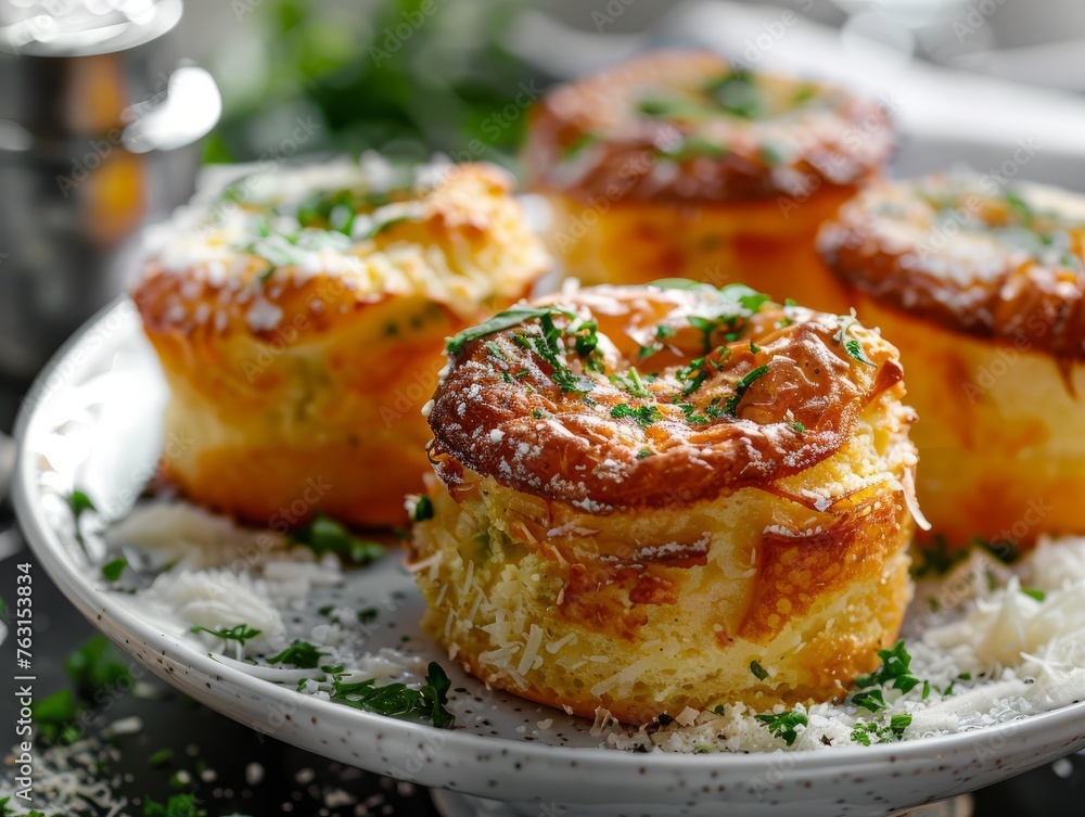 Parmesan and Gruyere cheese souffle Parmesan and Gruyere cheese souffle