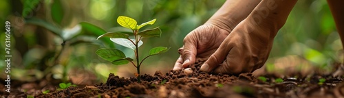 Hand in Hand Plantation and Conservation for a Sustainable Future photo