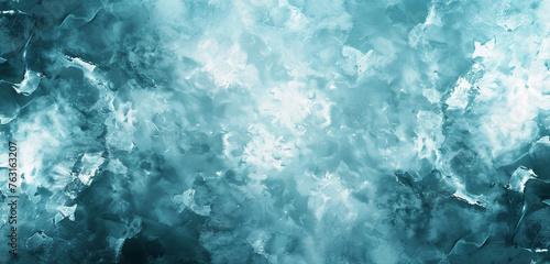 Translucent shades of oceanic blues and soft grays, forming an ethereal grunge background with mystique.