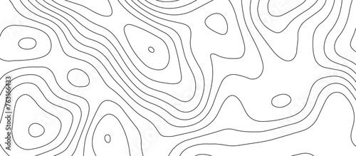 Abstract white topography vector background. Topographic map. Geographic mountain relief. counter map wavy line paper textrue. grid curve line abstract vector illustration .