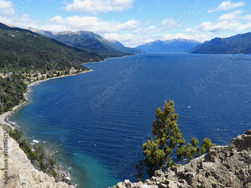 Lago en la Patagonia, Villa Traful 