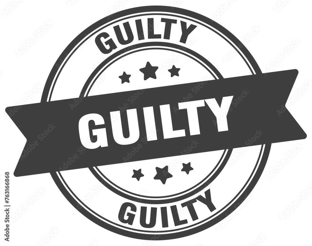 Fototapeta premium GUILTY