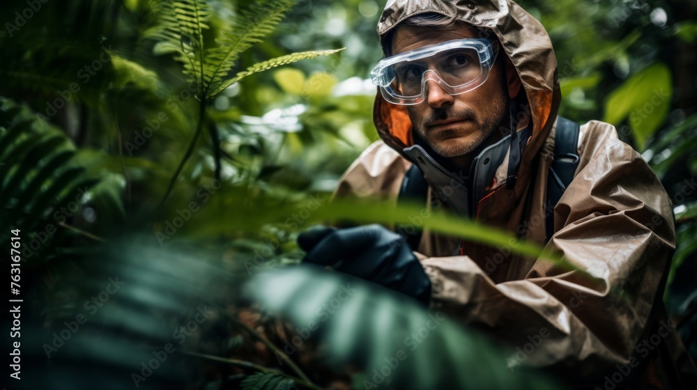 Collecting rare plants in rainforest pharmacologist highlights drug discovery from biodiversity