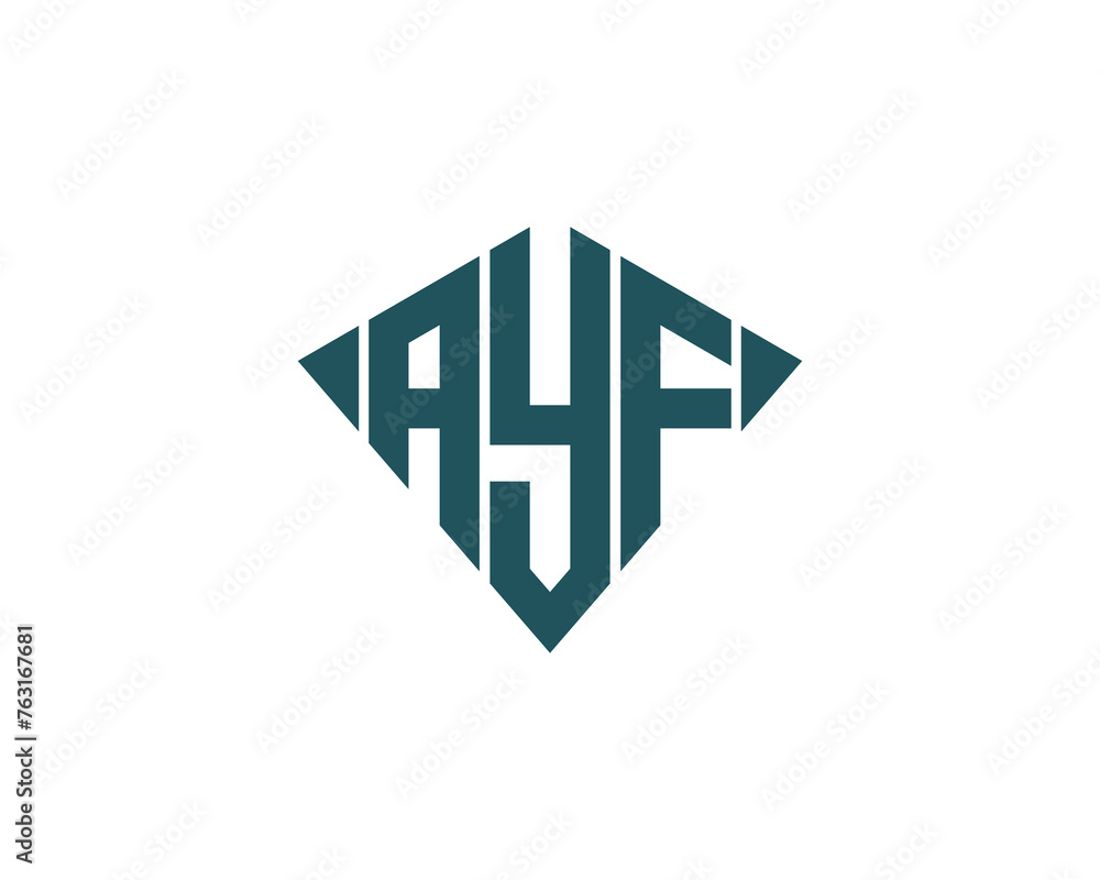 AYF logo design vector template AYF logo design vector template