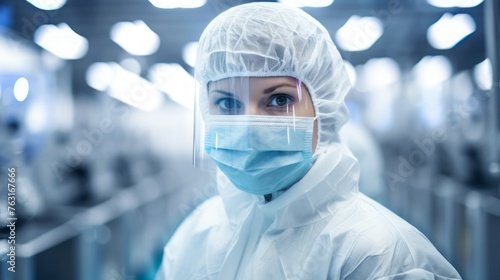 Compounding custom medications in cleanroom pharmacologist emphasizes personalized care