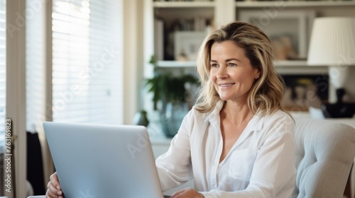 Free Download Online therapy from home office psychologist connects with digital patients serene room - GFXLoad