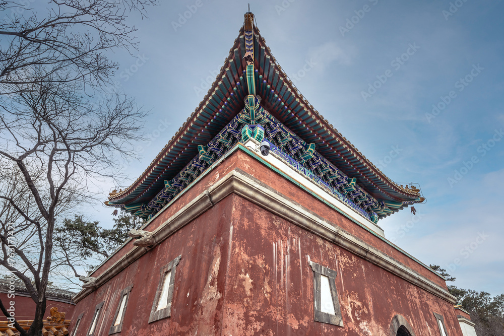 Temple in Four Great Regions complex, Longevity Hill in Summer Palace in Beijing city, China