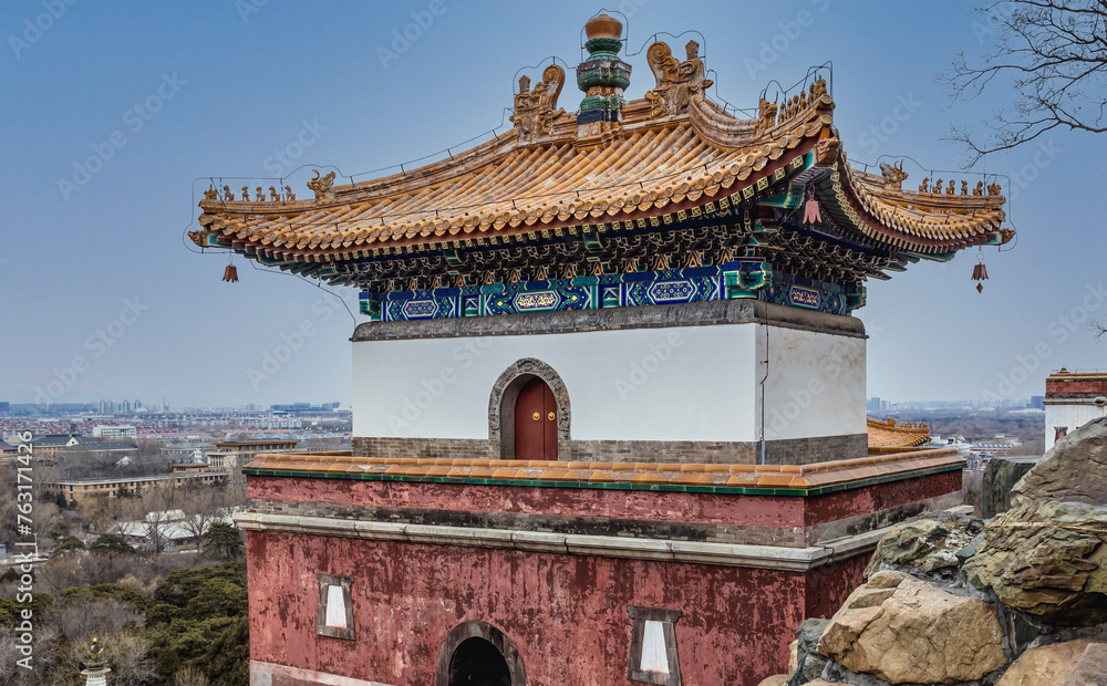 Four Great Regions complex, Longevity Hill in Summer Palace in Beijing, China Four Great Regions complex, Longevity Hill in Summer Palace in Beijing, China