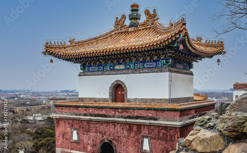 Four Great Regions complex, Longevity Hill in Summer Palace in Beijing, China © Fotokon