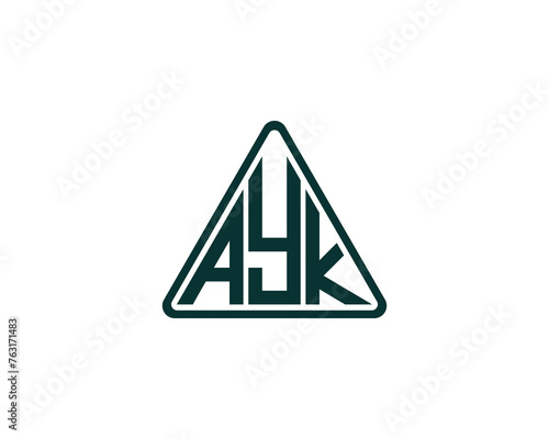 AYK Logo design vector template photo