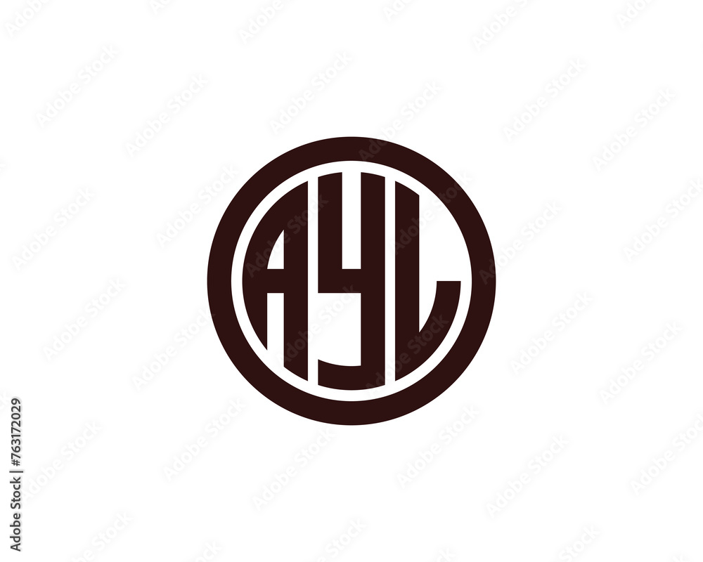 AYL Logo design vector template AYL Logo design vector template