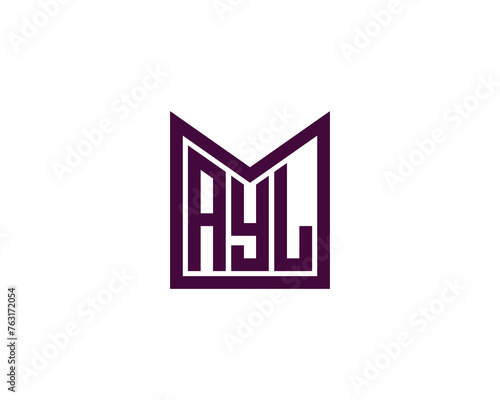 AYL Logo design vector template
