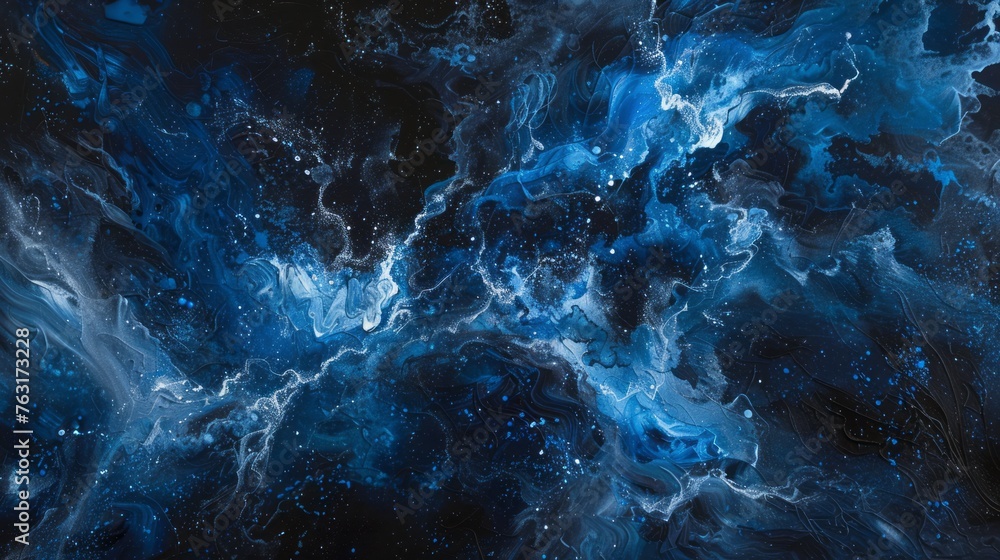 cosmic energy blue background. cosmic energy blue background.