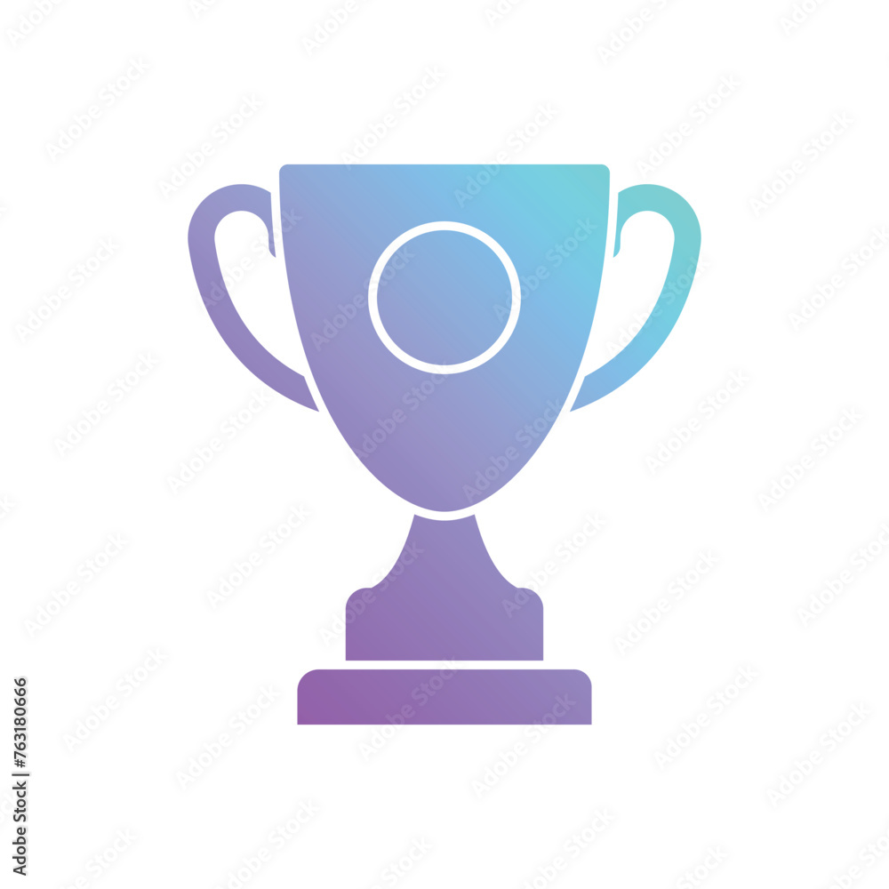 Line gradient Achievement vector icon Line gradient Achievement vector icon