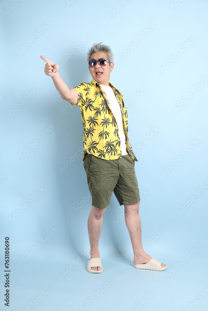 60s Senior in Summer vacation 60s Senior in Summer vacation
