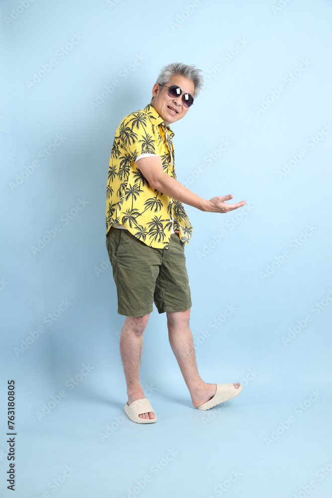 60s Senior in Summer vacation 60s Senior in Summer vacation