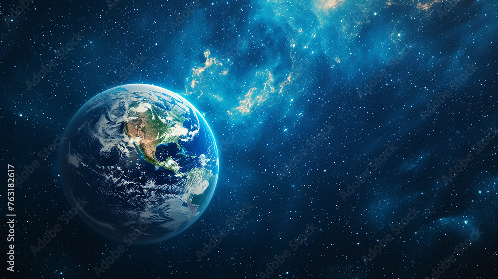 Planet earth background