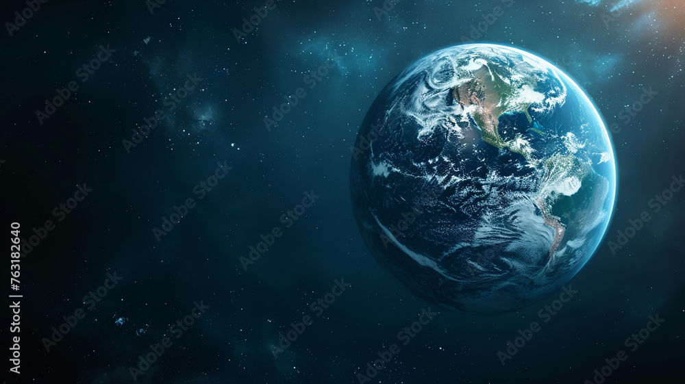 Fototapeta premium Planet earth background