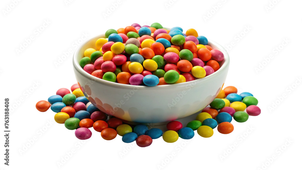 Scattered multicolored candies. isolated on transparent background. Scattered multicolored candies. isolated on transparent background.