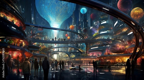 Futuristic Haven: A Glimpse into Tomorrow