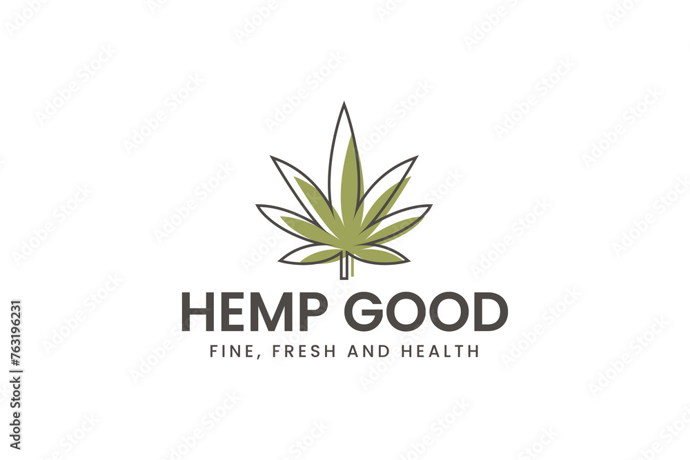 cannabis logo vector icon illustration cannabis logo vector icon illustration