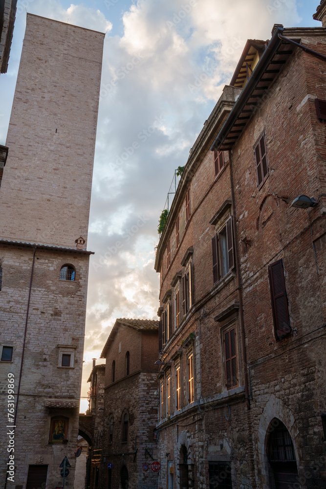 Perugia, historic city of Umbria, Italy