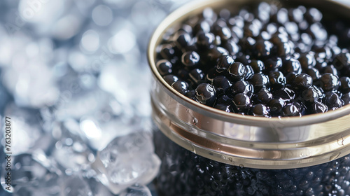 caviar in jar