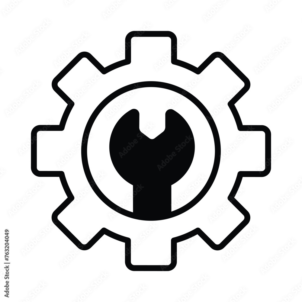 Maintenance icon editable stock vector illustration Maintenance icon editable stock vector illustration