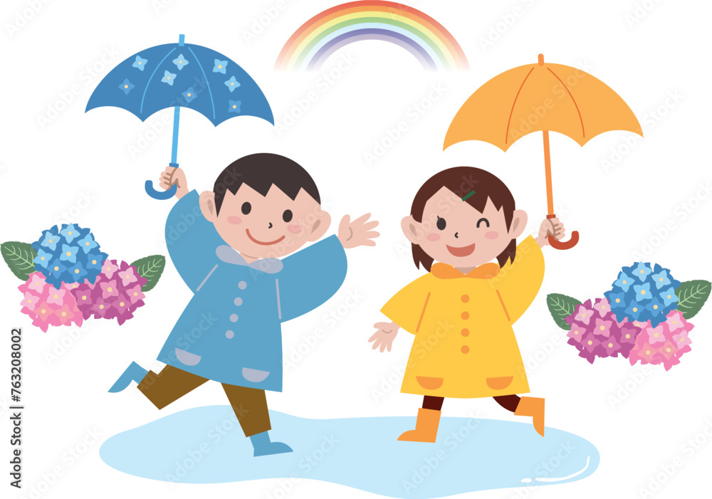 梅雨のイラスト素材 梅雨のイラスト素材